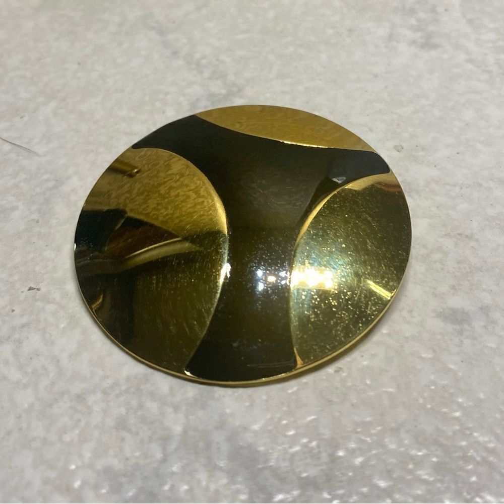 Monet Modernist Brooch